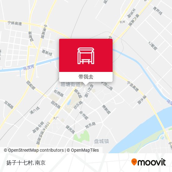 扬子十七村地图