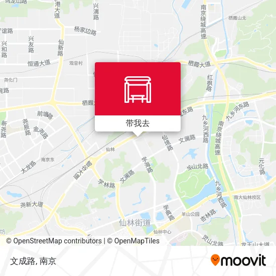 文成路地图