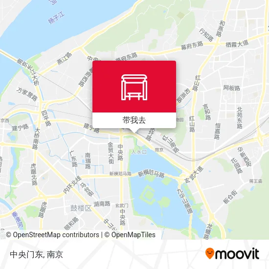 中央门东地图