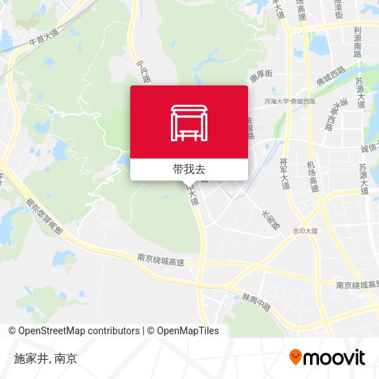 施家井地图