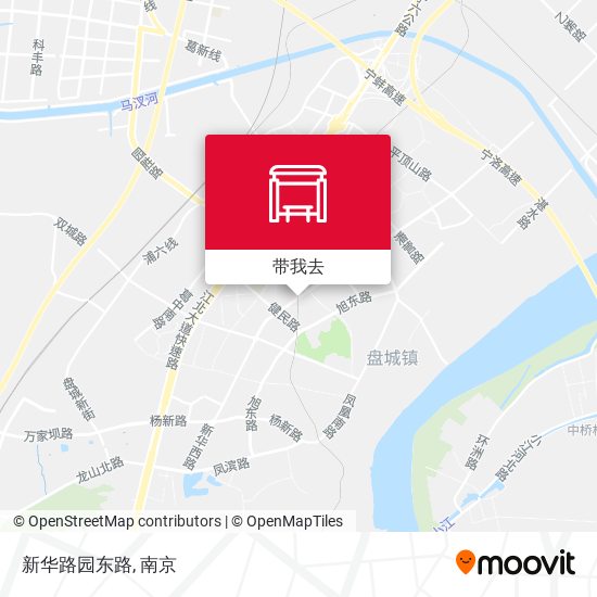 新华路园东路地图