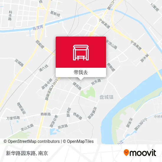 新华路园东路地图