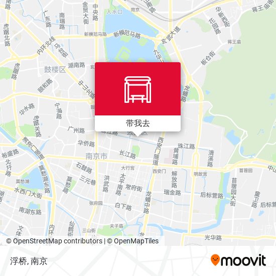 浮桥地图