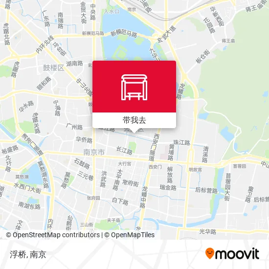 浮桥地图