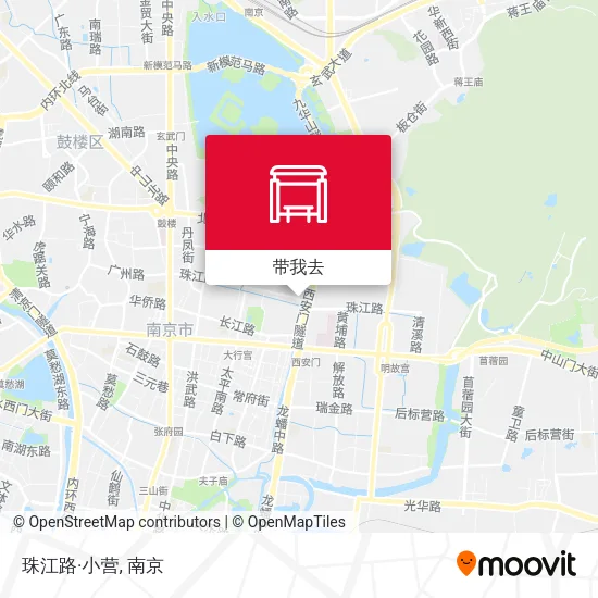 珠江路·小营地图