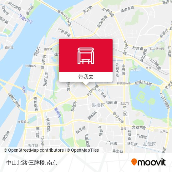中山北路·三牌楼地图