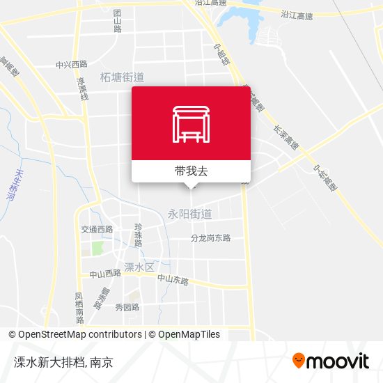 溧水新大排档地图