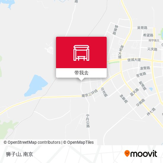 狮子山地图