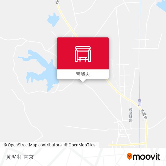 黄泥涧地图