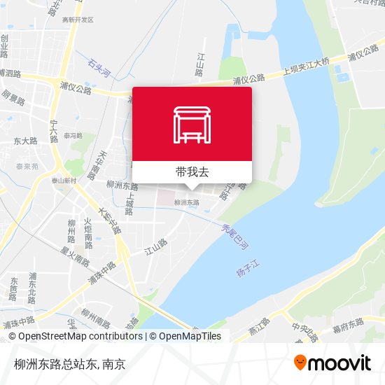 柳洲东路总站东地图
