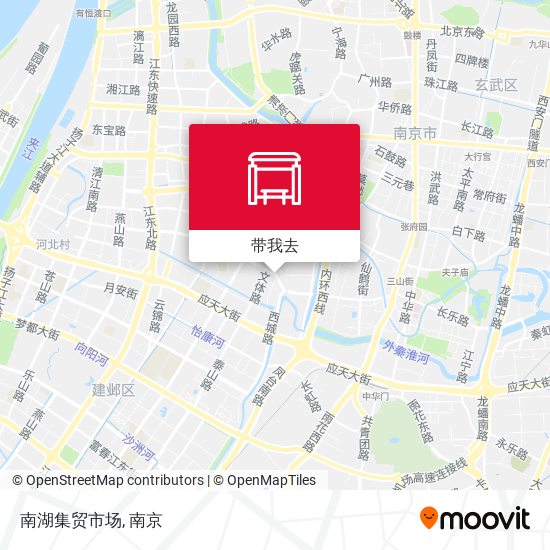 南湖集贸市场地图