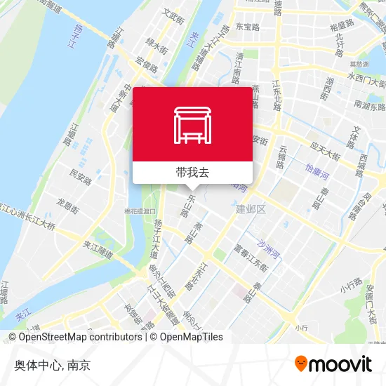 奥体中心地图
