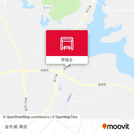 金牛湖地图
