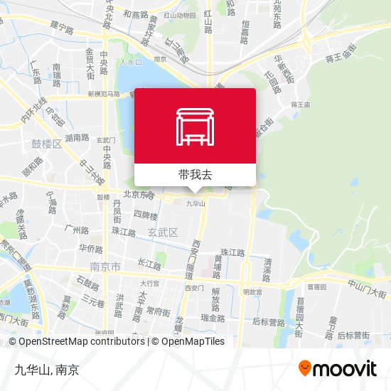 九华山地图