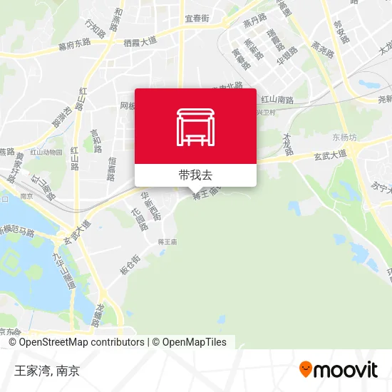 王家湾地图