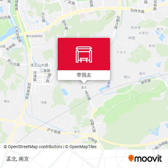 孟北地图