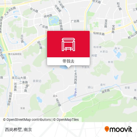 西岗桦墅地图