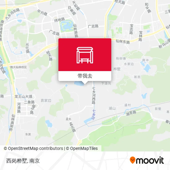 西岗桦墅地图