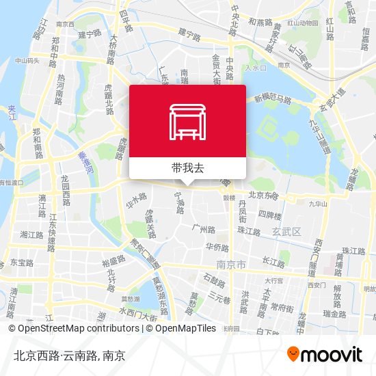 北京西路·云南路地图
