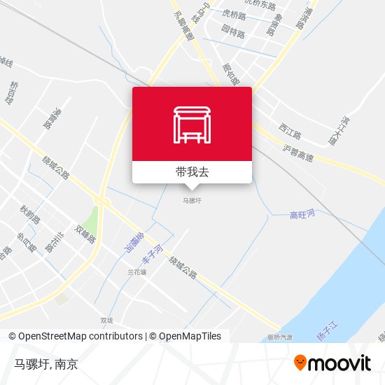 马骡圩地图