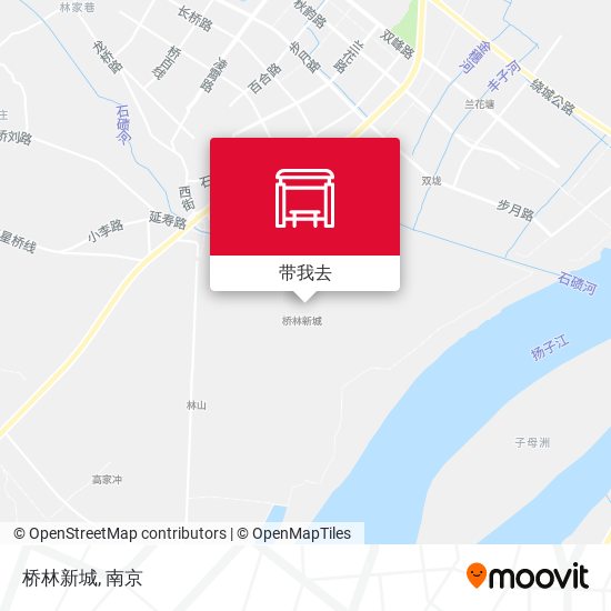桥林新城地图