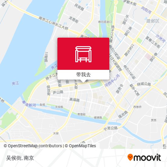 吴侯街地图