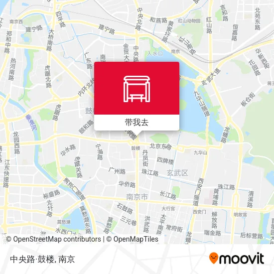 中央路·鼓楼地图