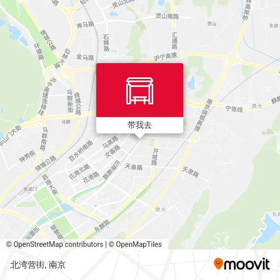 北湾营街地图