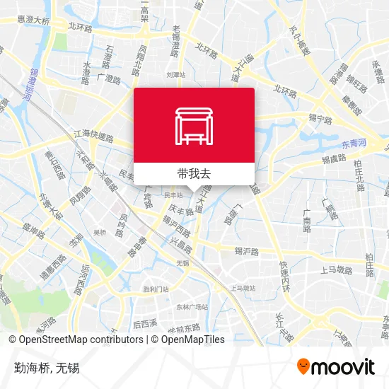 勤海桥地图