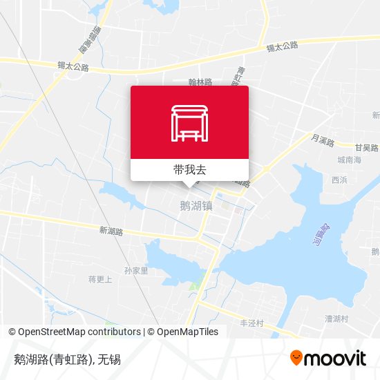 鹅湖路(青虹路)地图