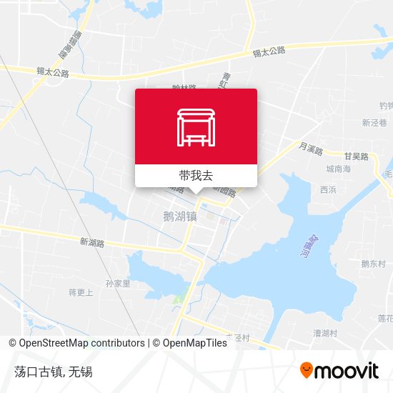 荡口古镇地图