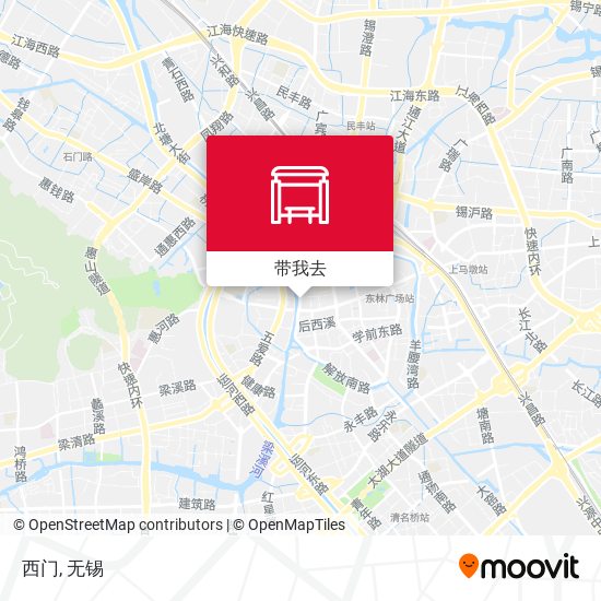 西门地图