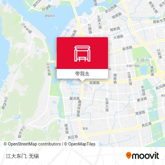 江大东门地图