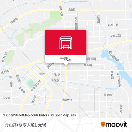 丹山路(锡东大道)地图