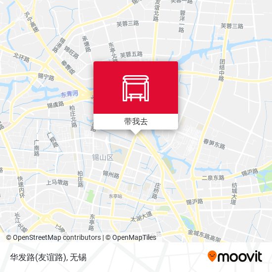 华发路(友谊路)地图