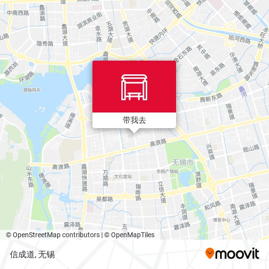 信成道地图