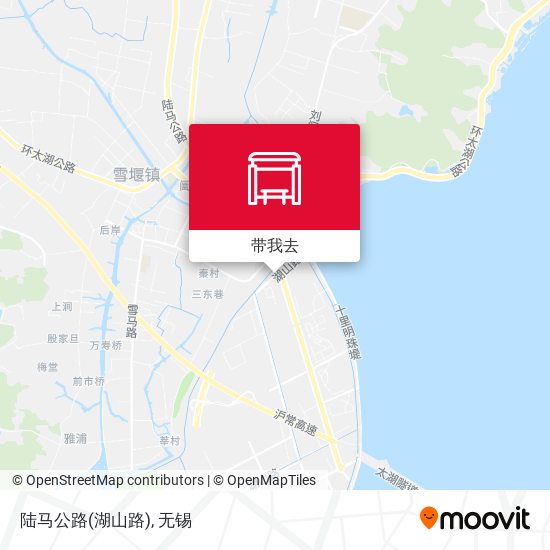 陆马公路(湖山路)地图