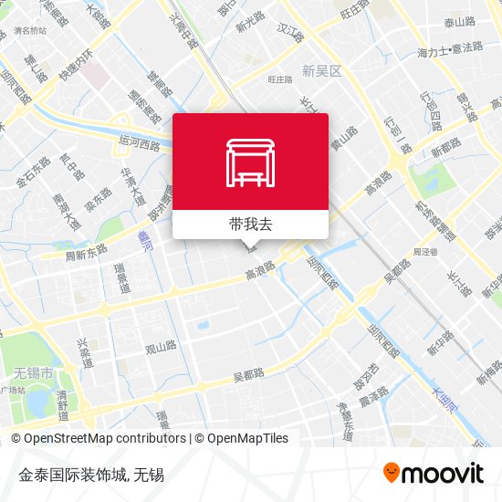 金泰国际装饰城地图