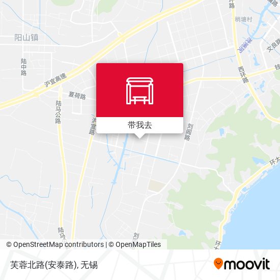 芙蓉北路(安泰路)地图