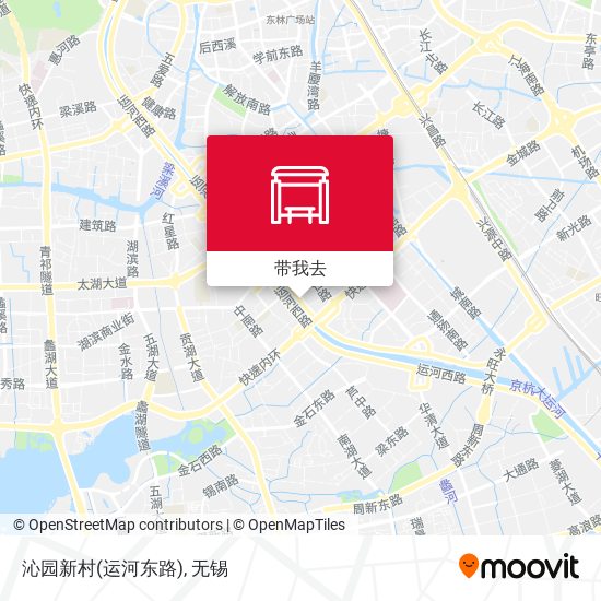 沁园新村(运河东路)地图