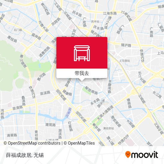 薛福成故居地图