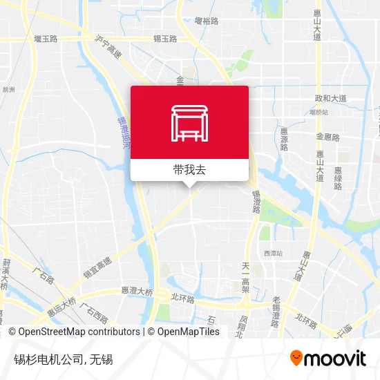 锡杉电机公司地图