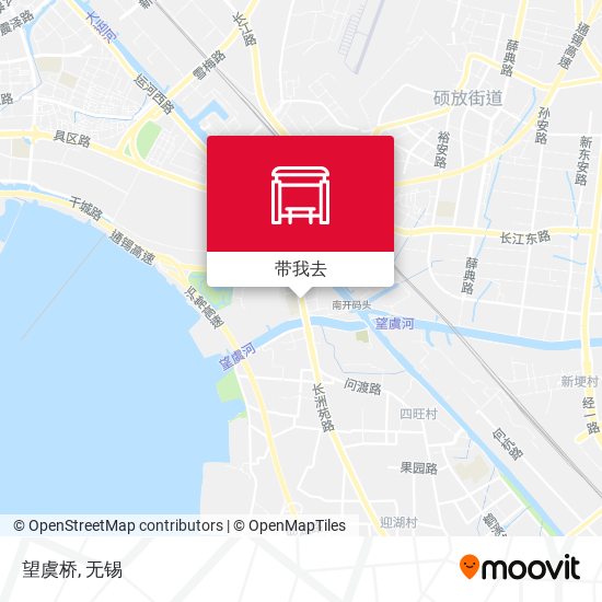 望虞桥地图