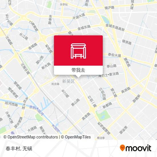 春丰村地图