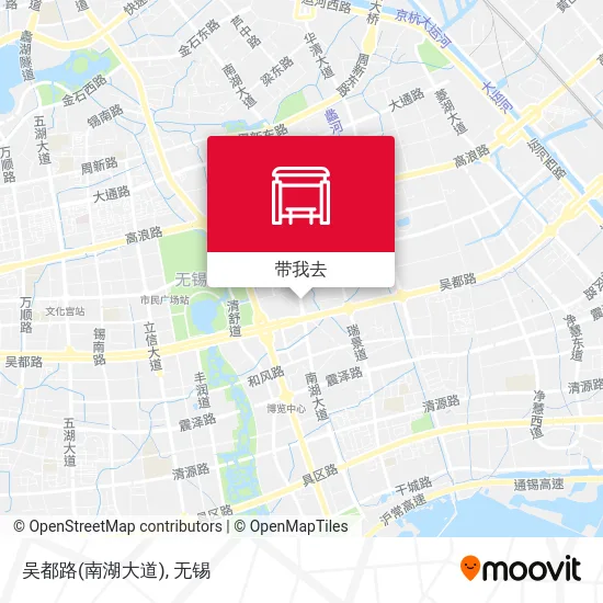 吴都路(南湖大道)地图