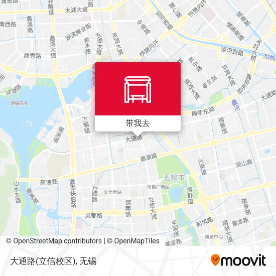 大通路(立信校区)地图
