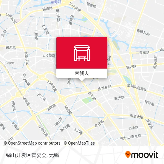 锡山开发区管委会地图