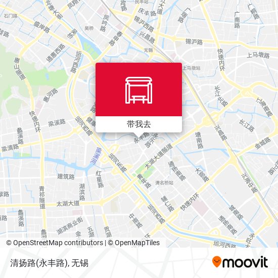 清扬路(永丰路)地图