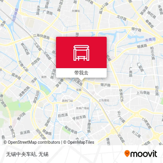 无锡中央车站地图