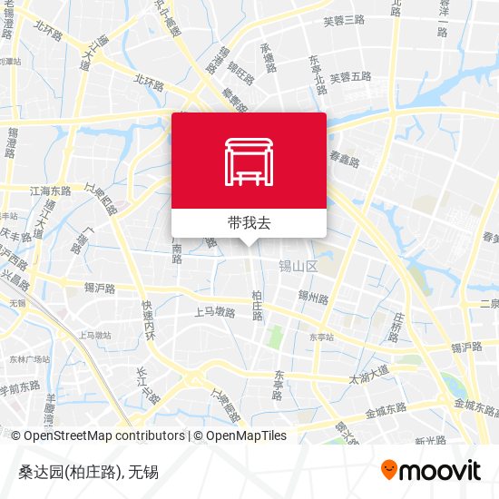 桑达园(柏庄路)地图